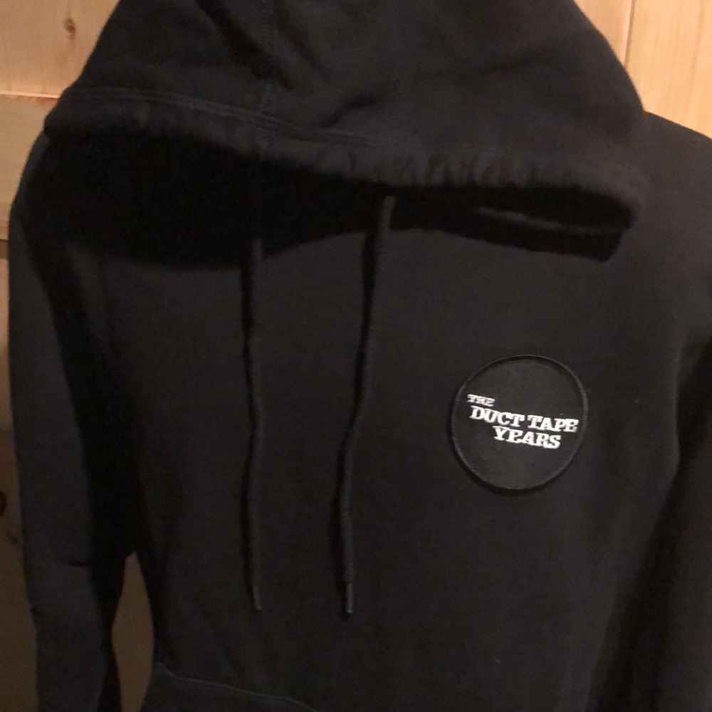 Black Hoodie Duct tape years with T-shirt Bundle